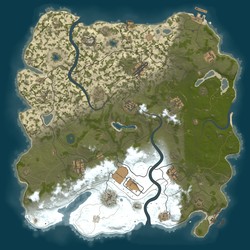 Rust map seed 1 world size 4000