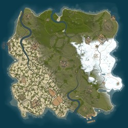 Rust map seed 1 world size 3300