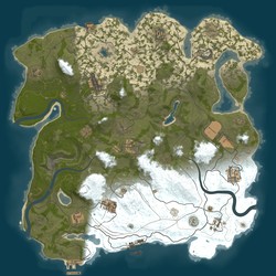Rust map seed 1 world size 4000