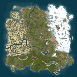 Rust map seed 1 world size 3600