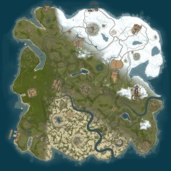 Rust map seed 1 world size 3700