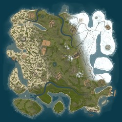 Rust map seed 1 world size 3800