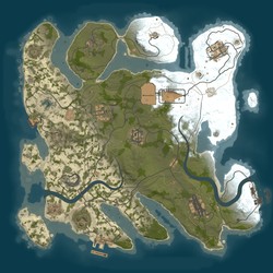 Rust map seed 1 world size 3250