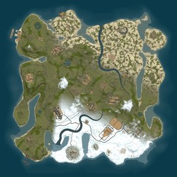 Rust map seed 1 world size 3750