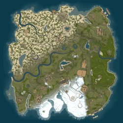 Rust map seed 1 world size 3600