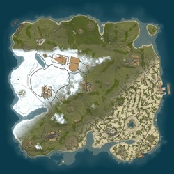 Rust map seed 1 world size 3300