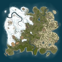 Rust map seed 1 world size 3650