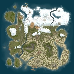 Rust map seed 1 world size 3500