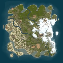 Rust map seed 1 world size 3500