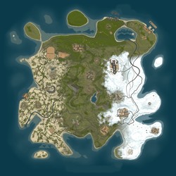 Rust map seed 1 world size 3750