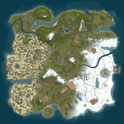 Rust map seed 1 world size 3700