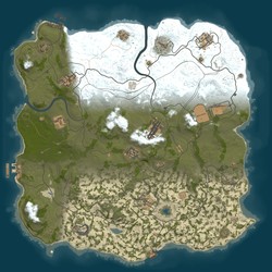 Rust map seed 1 world size 3900