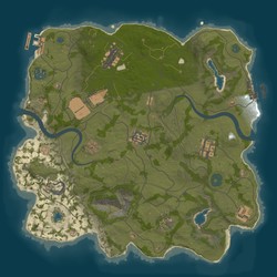 Rust map seed 1 world size 3250