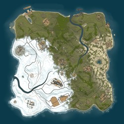 Rust map seed 1 world size 3380