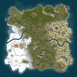 Rust map seed 1 world size 3600