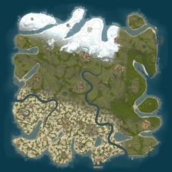 Rust map seed 1 world size 3800