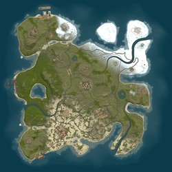 Rust map seed 1 world size 3000