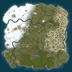 Rust map seed 1 world size 4200