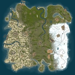 Rust map seed 1 world size 3750