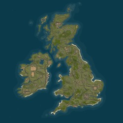 Rust map seed 1 world size 5952