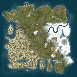 Rust map seed 1 world size 3800