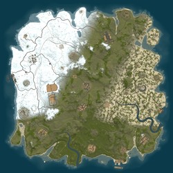 Rust map seed 1 world size 4250