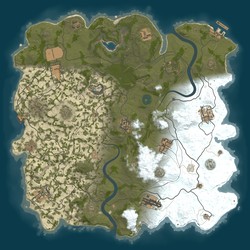 Rust map seed 1 world size 3700