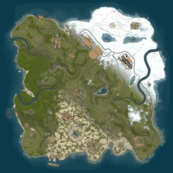 Rust map seed 1 world size 3300