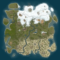 Rust map seed 1 world size 4250