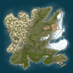 Rust map seed 1 world size 2600
