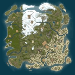 Rust map seed 1 world size 4250