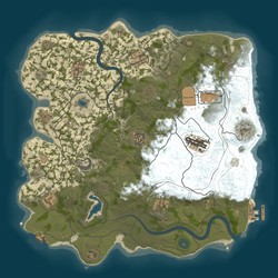 Rust map seed 1 world size 3700