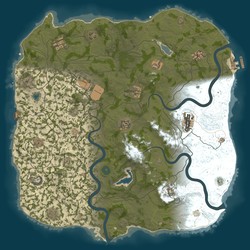 Rust map seed 1 world size 4250