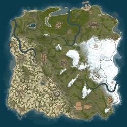 Rust map seed 1 world size 3750