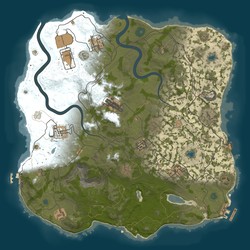 Rust map seed 1 world size 3750