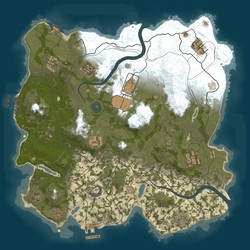 Rust map seed 1 world size 3500