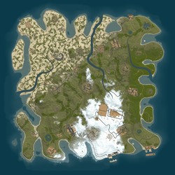 Rust map seed 1 world size 3800