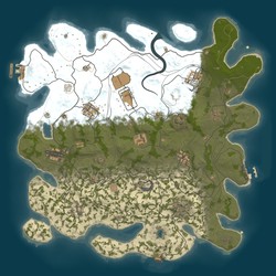 Rust map seed 1 world size 3950