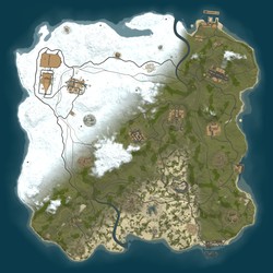Rust map seed 1 world size 3500