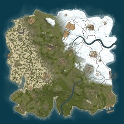 Rust map seed 1 world size 3700