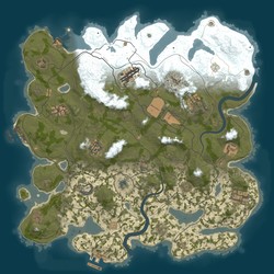 Rust map seed 1 world size 3700