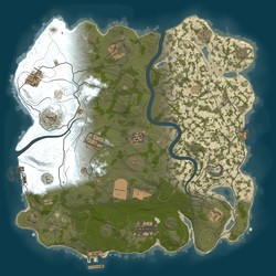 Rust map seed 1 world size 3500