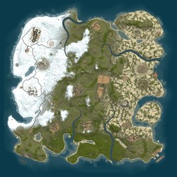 Rust map seed 1 world size 3800