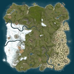 Rust map seed 1 world size 4500
