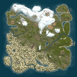 Rust map seed 1 world size 4000