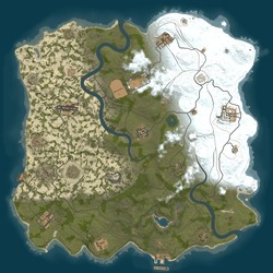 Rust map seed 1 world size 3700