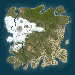 Rust map seed 1 world size 3850