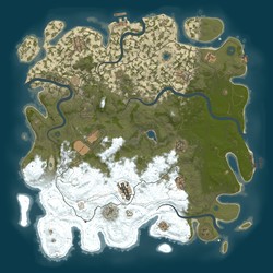 Rust map seed 1 world size 4500