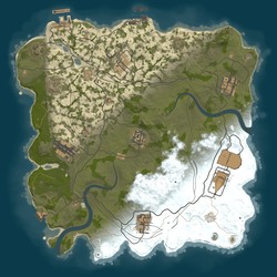 Rust map seed 1 world size 3200