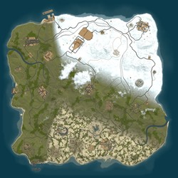 Rust map seed 1 world size 3500